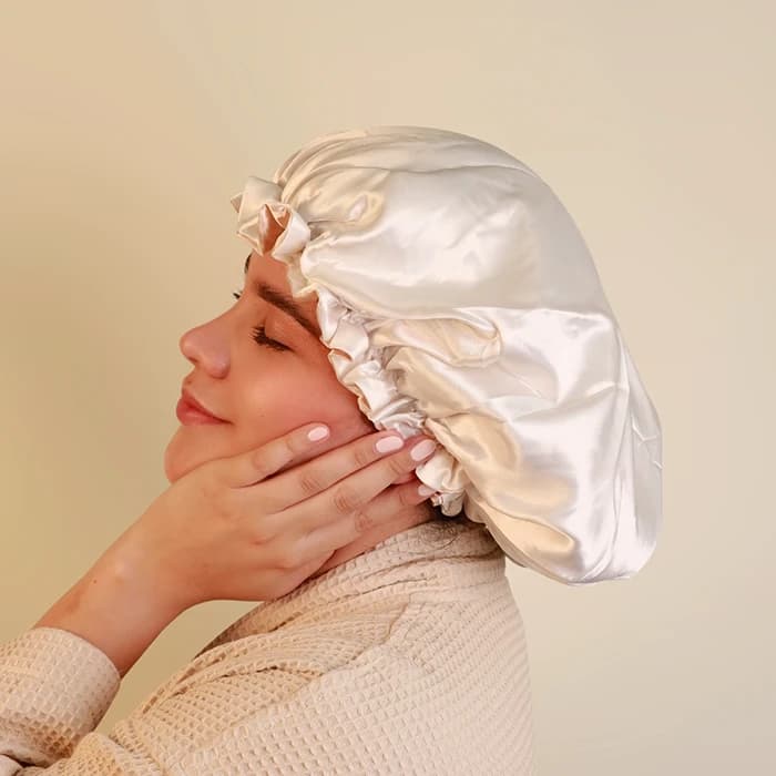 Gorros de seda