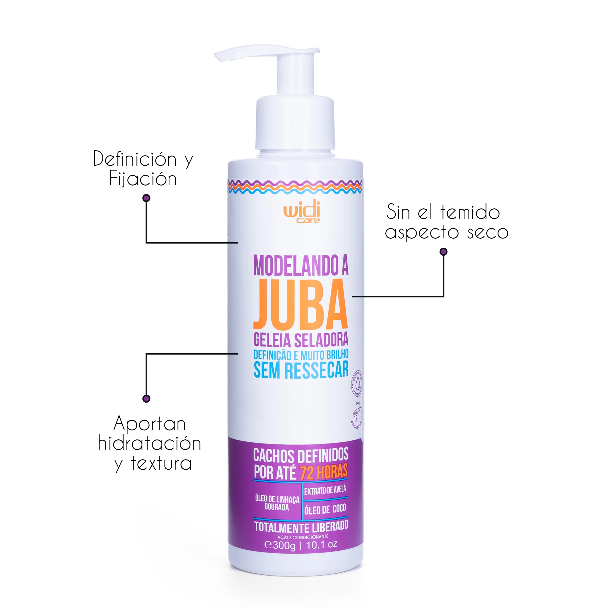 Gel para definir el cabello JUBA 300g