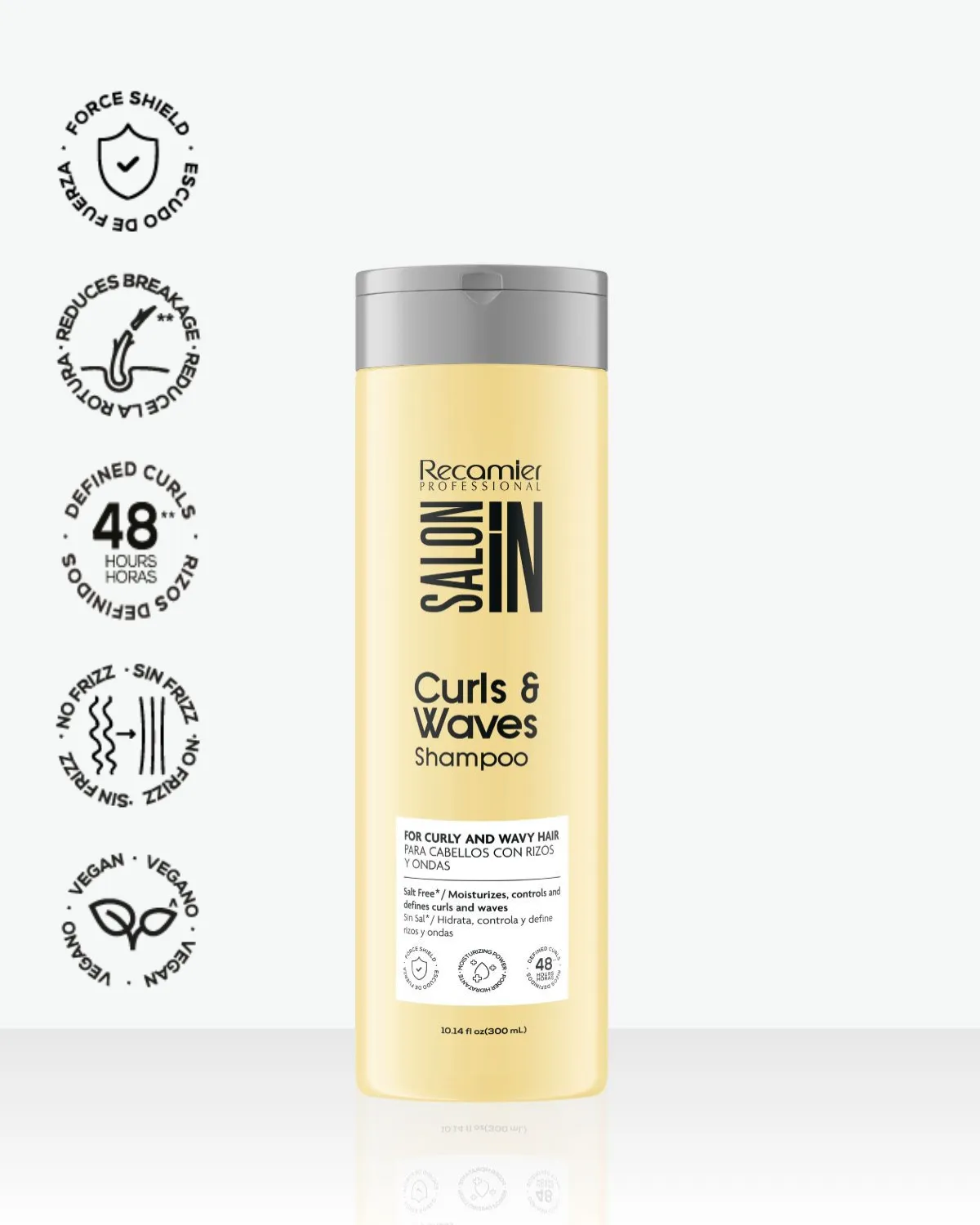 Shampoo recamier curly